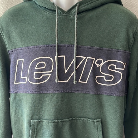 Levi’s Color-block Logo Hoodie Size Small - Picture 2 of 7
